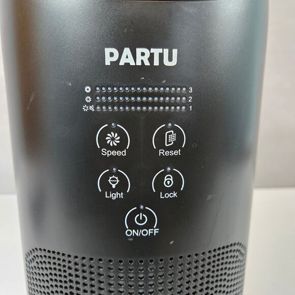 PARTU HEPA Air Purifier BS03 for Home with Fragance Sponge 3 Speeds Lock Set - Picture 11 of 12